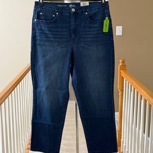 Style & Co. Women's Plus Jeans, Vintage Classic Straight Leg High Rise, Size 14